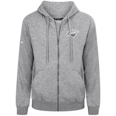 NHL Minnesota Wild Levelwear Podium Banner Arch Full-Zip Hoodie - Gray