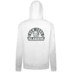 NHL New York Islanders Levelwear Podium Banner Arch Full-Zip Hoodie - White