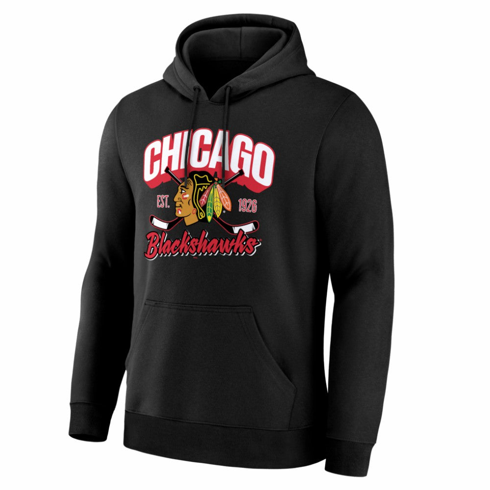 NHL Chicago Blackhawks Fanatics Legacy Hoodie - Black