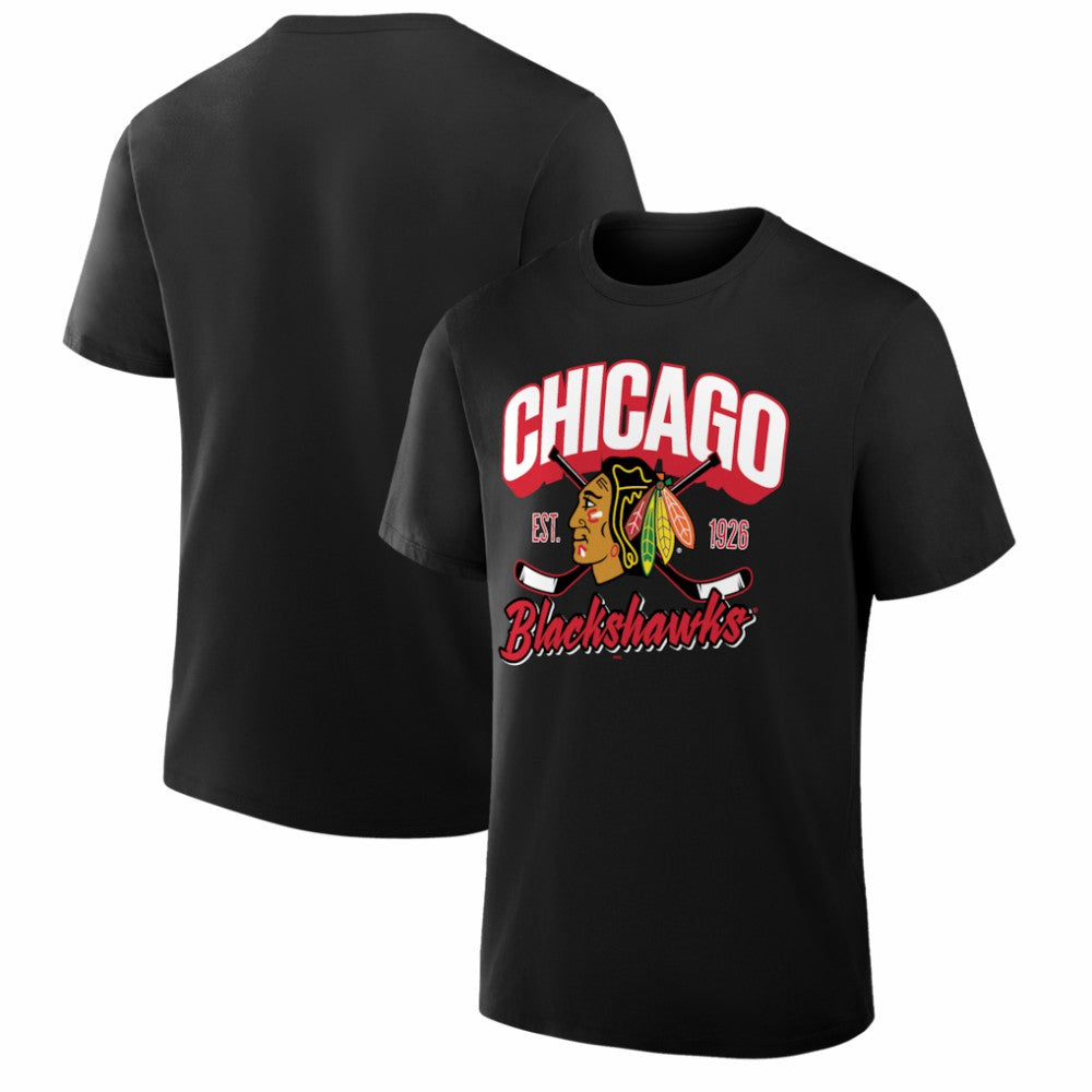 NHL Chicago Blackhawks Fanatics Legacy T-Shirt - Black