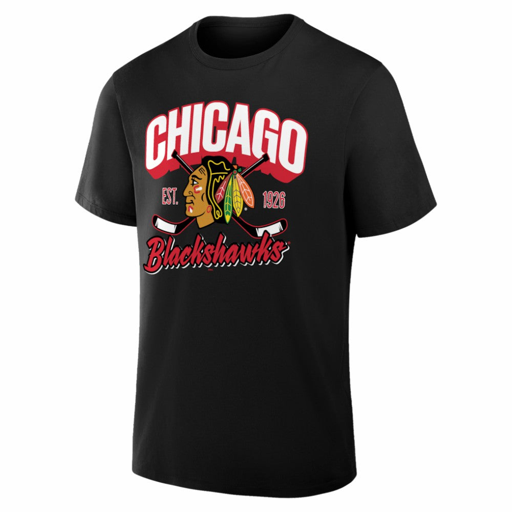 NHL Chicago Blackhawks Fanatics Legacy T-Shirt - Black
