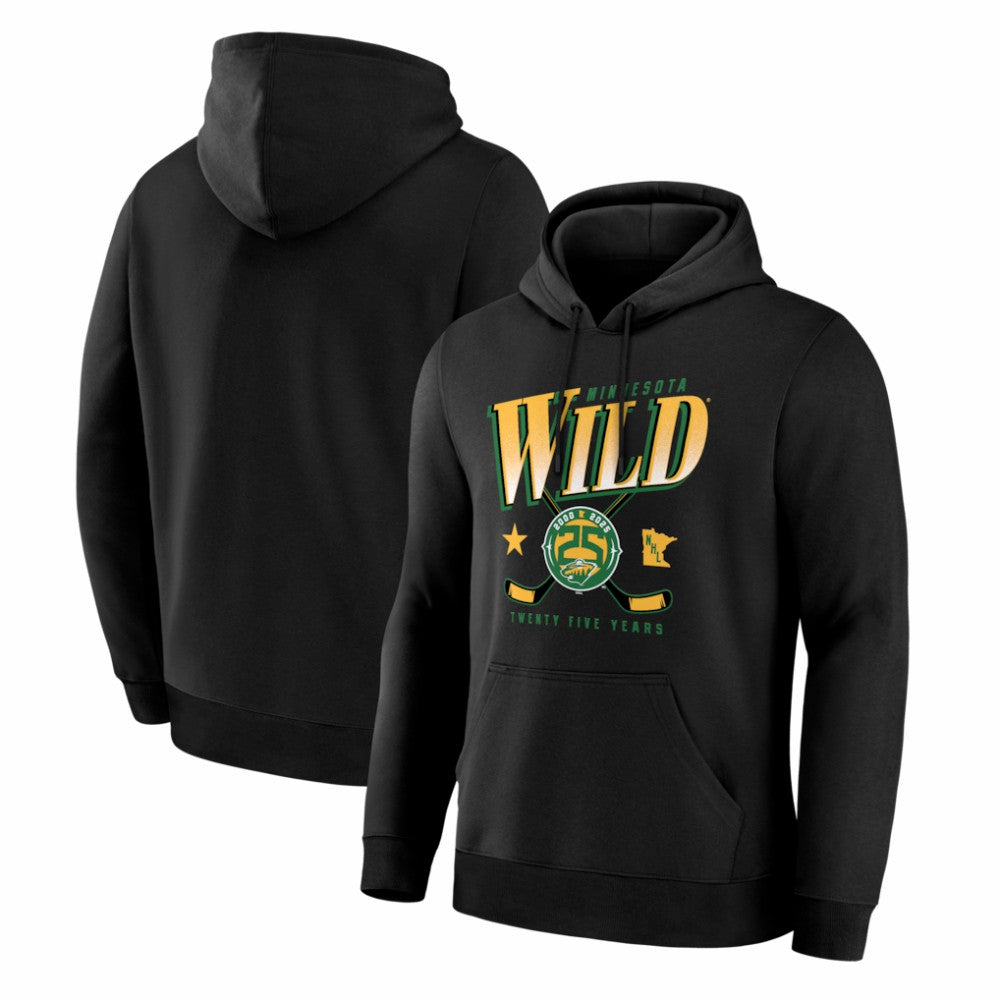 NHL Minnesota Wild Fanatics Legacy Hoodie - Black