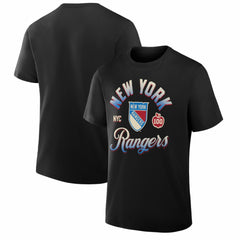 NHL New York Rangers Fanatics Legacy T-Shirt - Black