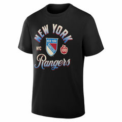 NHL New York Rangers Fanatics Legacy T-Shirt - Black