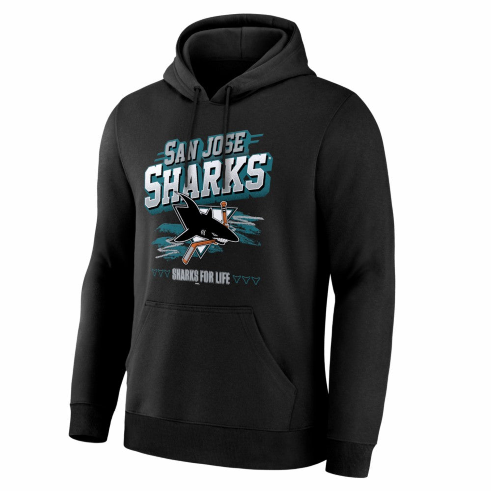 NHL San Jose Sharks Fanatics Legacy Hoodie - Black