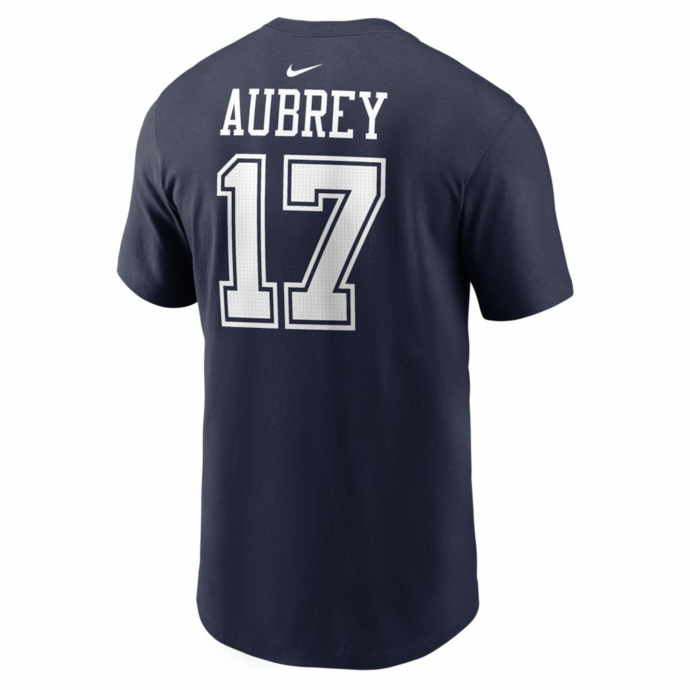 Brandon Aubrey Dallas Cowboys Name & Number T-Shirt Navy