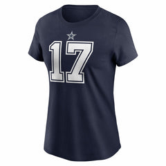 Brandon Aubrey Dallas Cowboys Women's Player Name & Number T-Shirt Navy