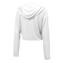 Baker Mayfield Tampa Bay Buccaneers Majestic Threads Women's Glitter Wordmark Hoodie White