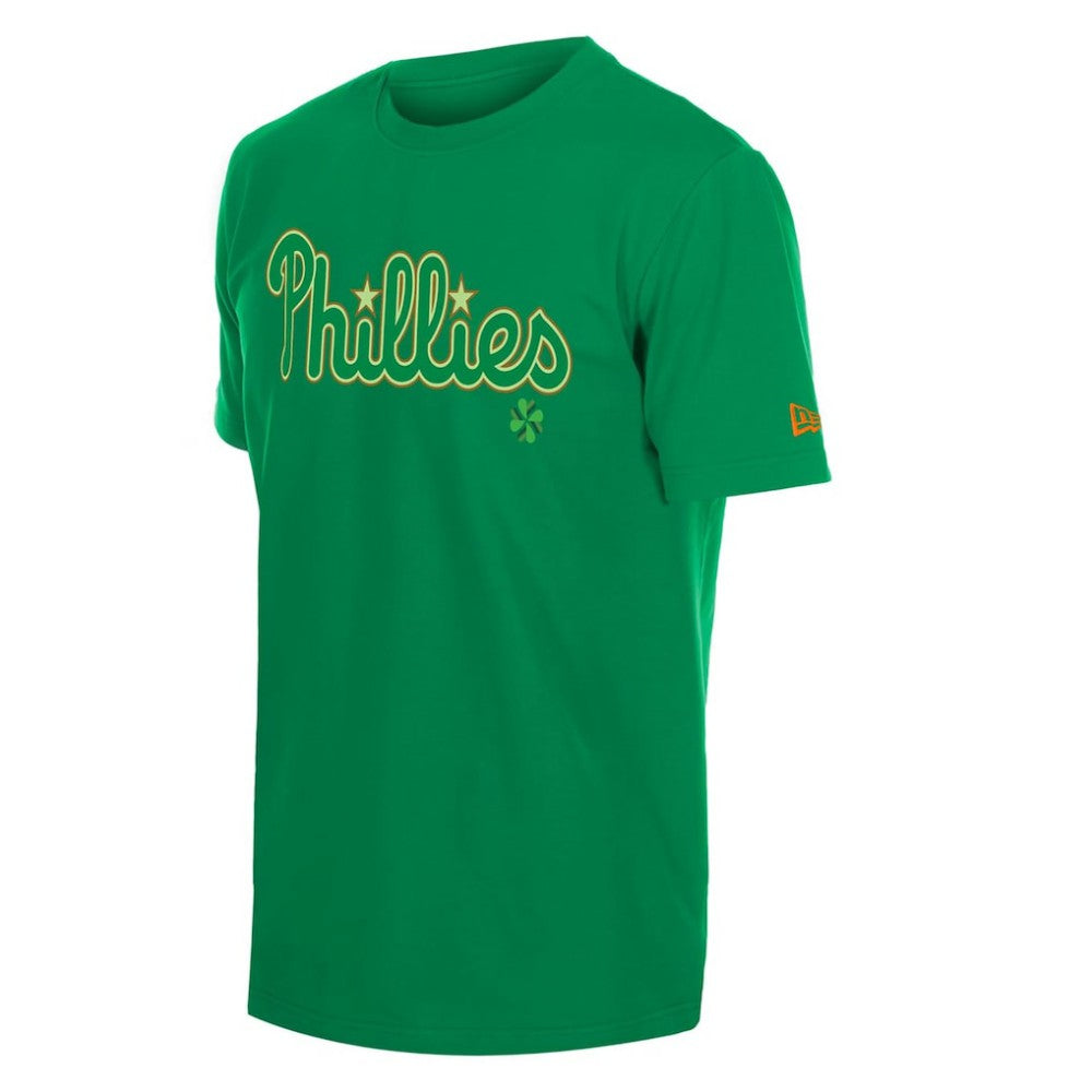 Philadelphia Phillies New Era 2026 St. Patrick's Day T-Shirt - Green T-shirts