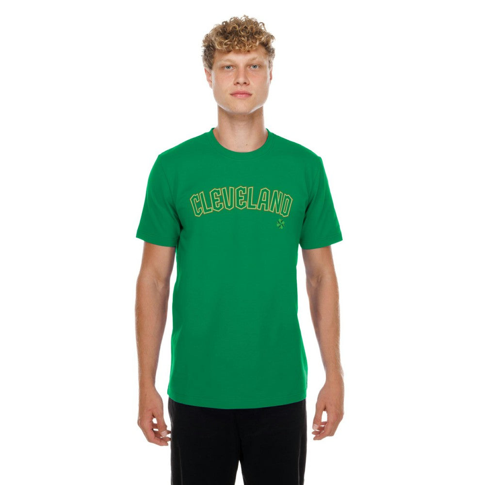 Cleveland Guardians New Era 2026 St. Patrick's Day T-Shirt - Green T-shirts