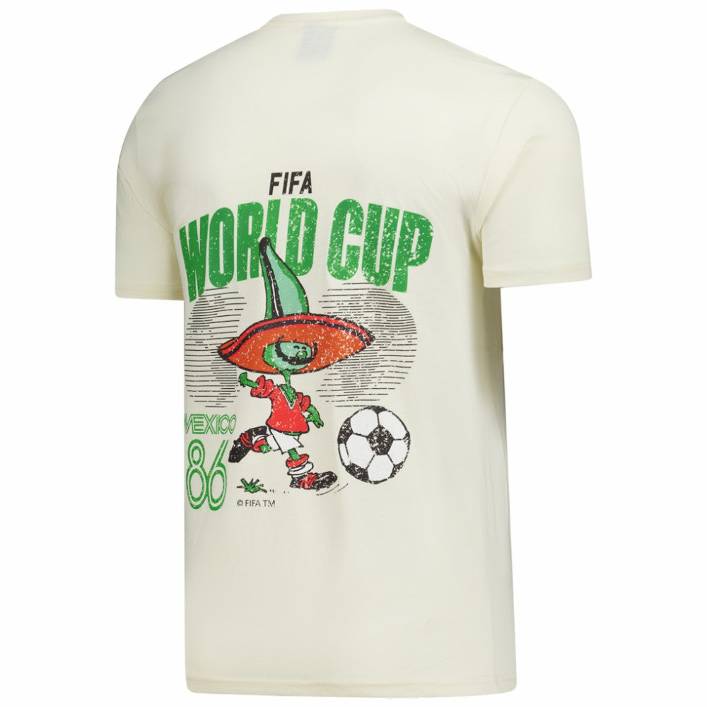 Mexico National Team Peace Collective Unisex FIFA World Cup Mexico 1986 Heavyweight T-Shirt Cream shop