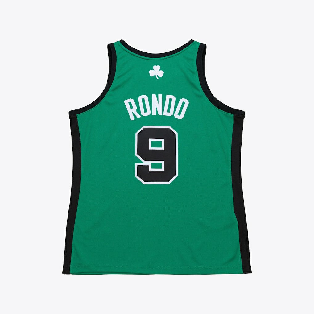 Rajon Rondo Boston Celtics 2007-08 Hardwood Classics Authentic Jersey Kelly Green