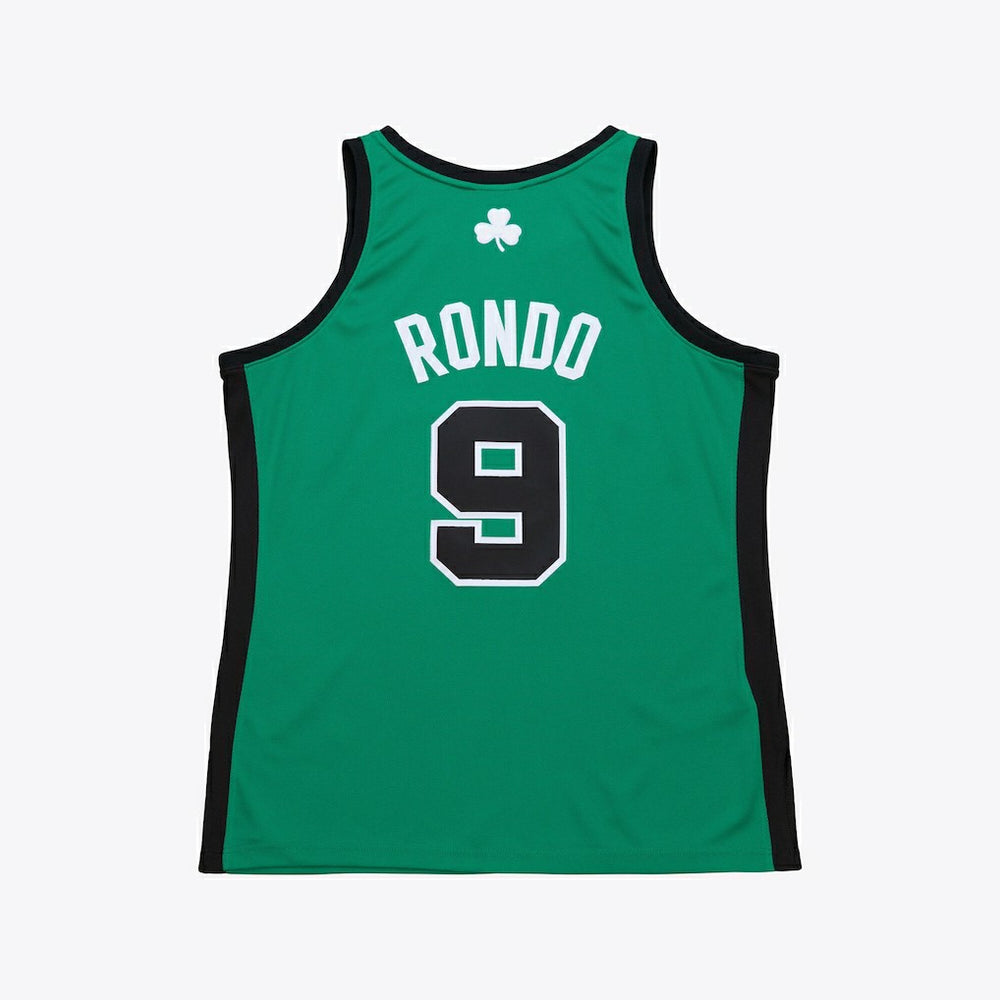 Rajon Rondo Boston Celtics 2007-08 Hardwood Classics Authentic Jersey Kelly Green