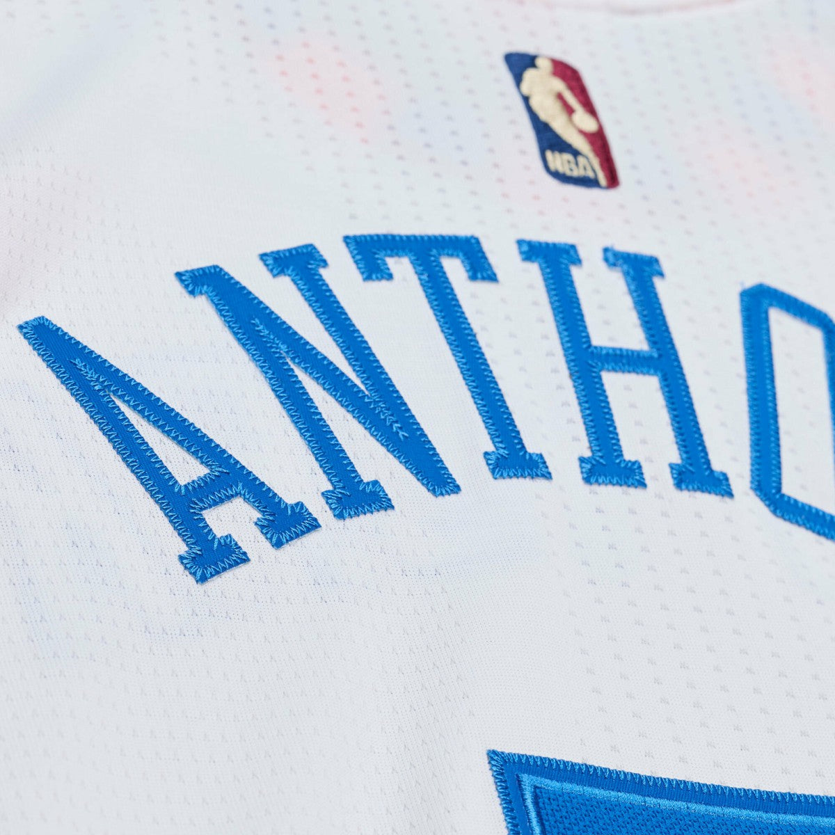 Carmelo Anthony New York Knicks 2015-16 Hardwood Classics Authentic Jersey White