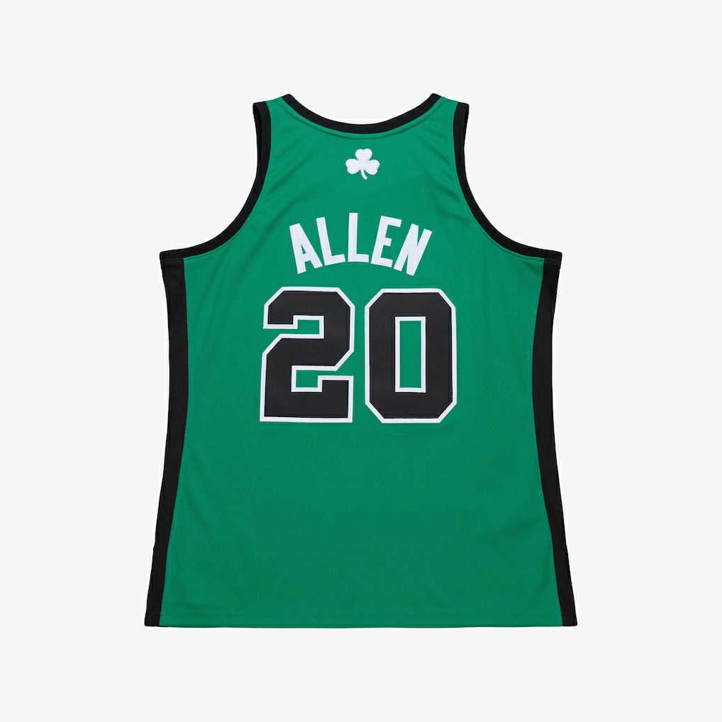 Ray Allen Boston Celtics 2007-08 Hardwood Classics Authentic Jersey Kelly Green