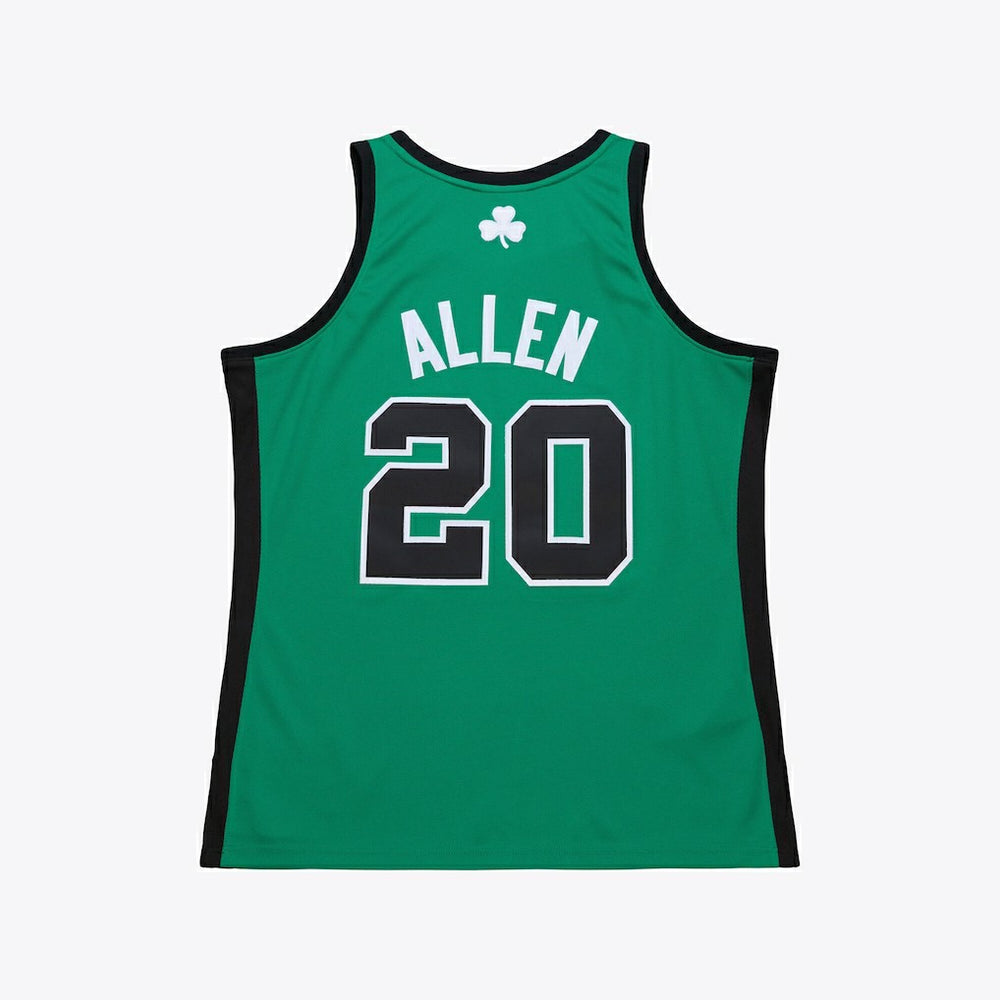 Ray Allen Boston Celtics 2007-08 Hardwood Classics Authentic Jersey Kelly Green
