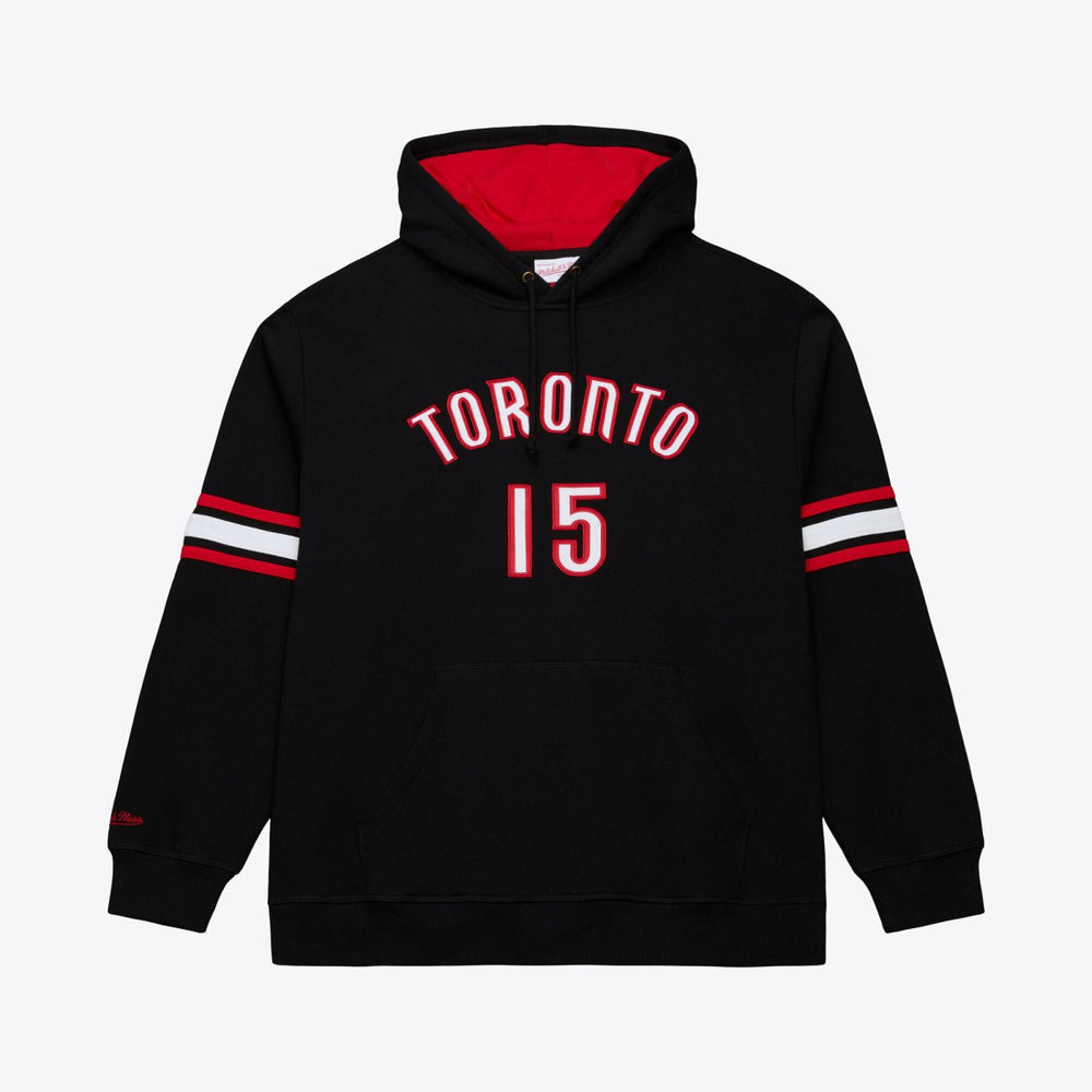 Vince Carter Toronto Raptors Name & Number Hoodie Black