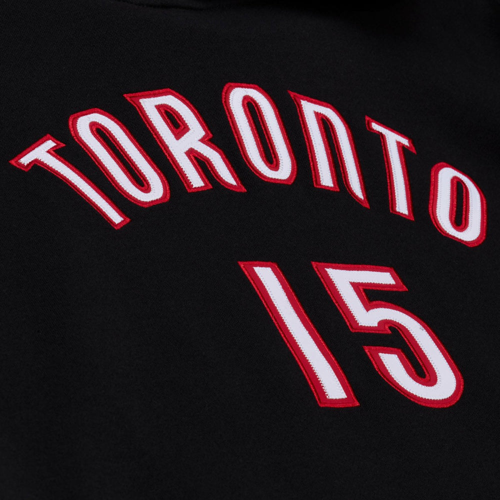 Vince Carter Toronto Raptors Name & Number Hoodie Black