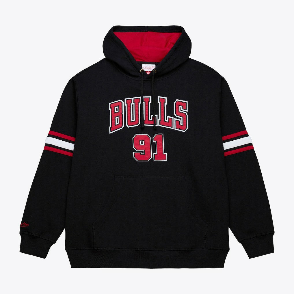 Dennis Rodman Chicago Bulls Name & Number Hoodie Black