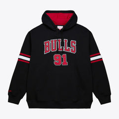 Dennis Rodman Chicago Bulls Name & Number Hoodie Black