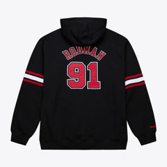 Dennis Rodman Chicago Bulls Name & Number Hoodie Black