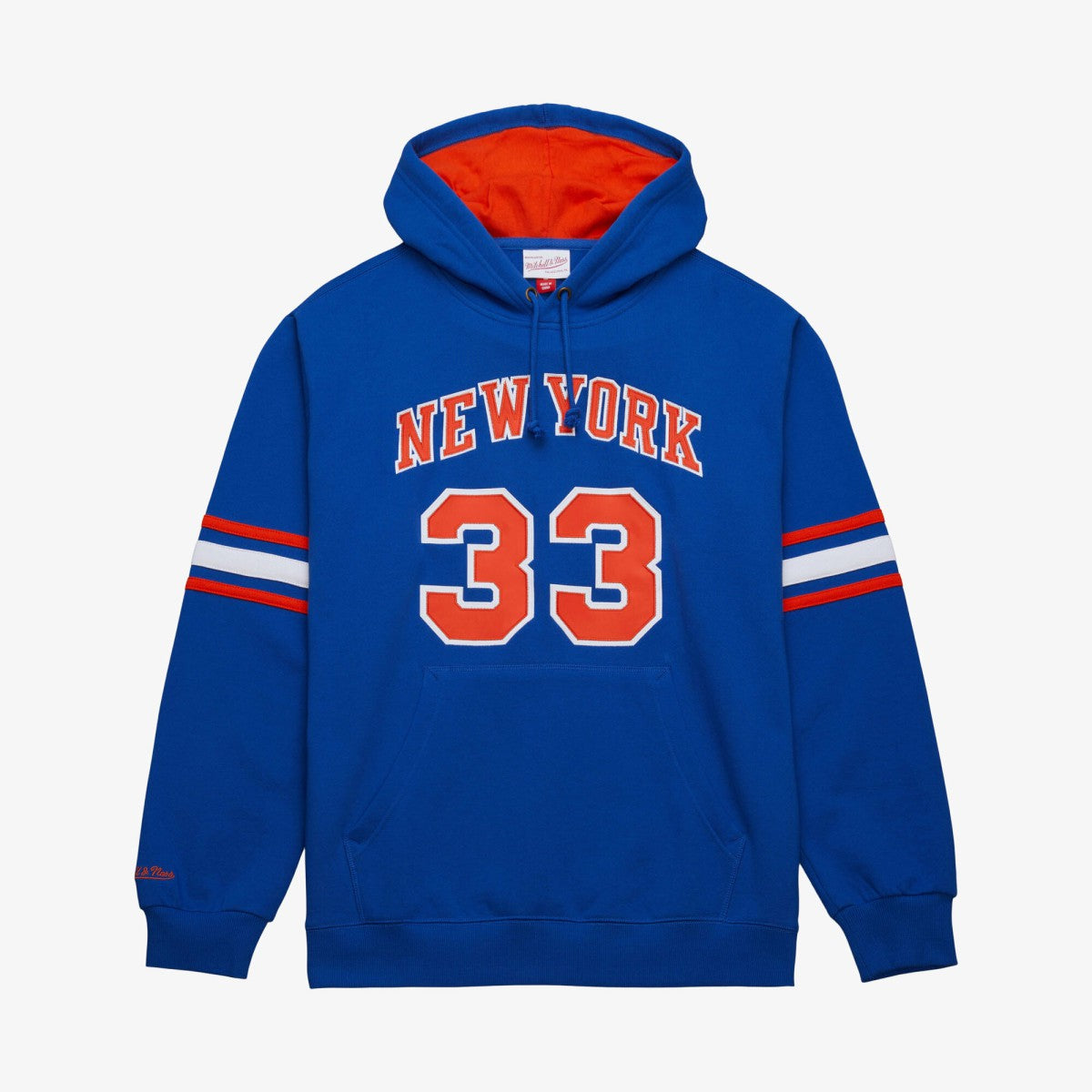 Patrick Ewing New York Knicks Name & Number Hoodie Blue