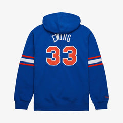 Patrick Ewing New York Knicks Name & Number Hoodie Blue