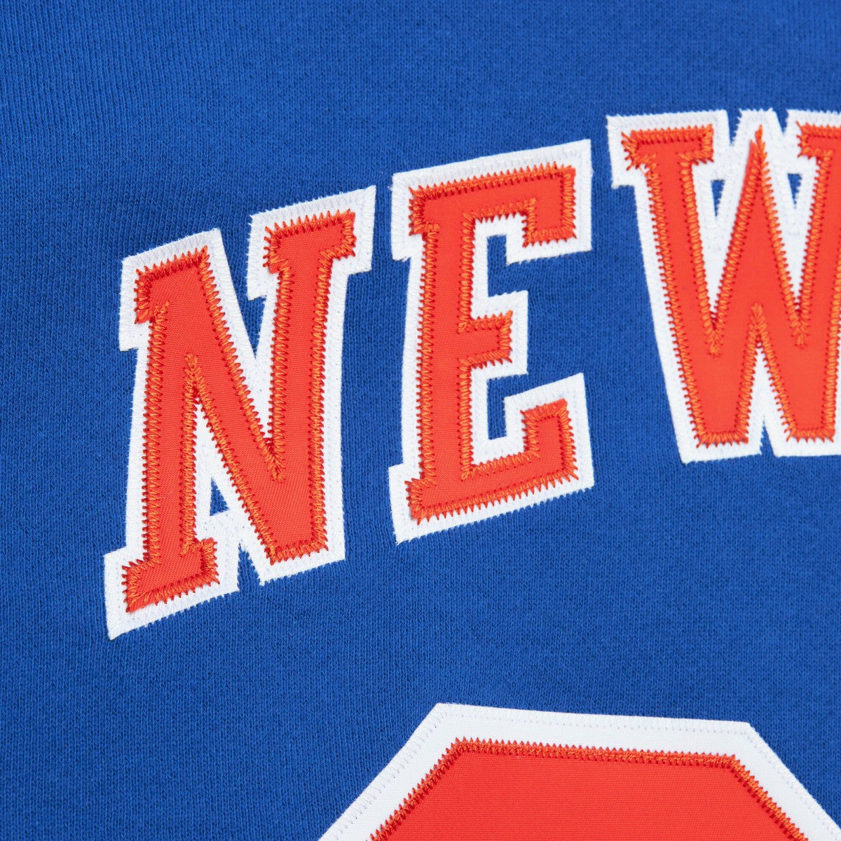 Patrick Ewing New York Knicks Name & Number Hoodie Blue