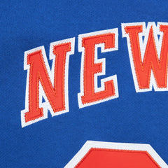 Patrick Ewing New York Knicks Name & Number Hoodie Blue