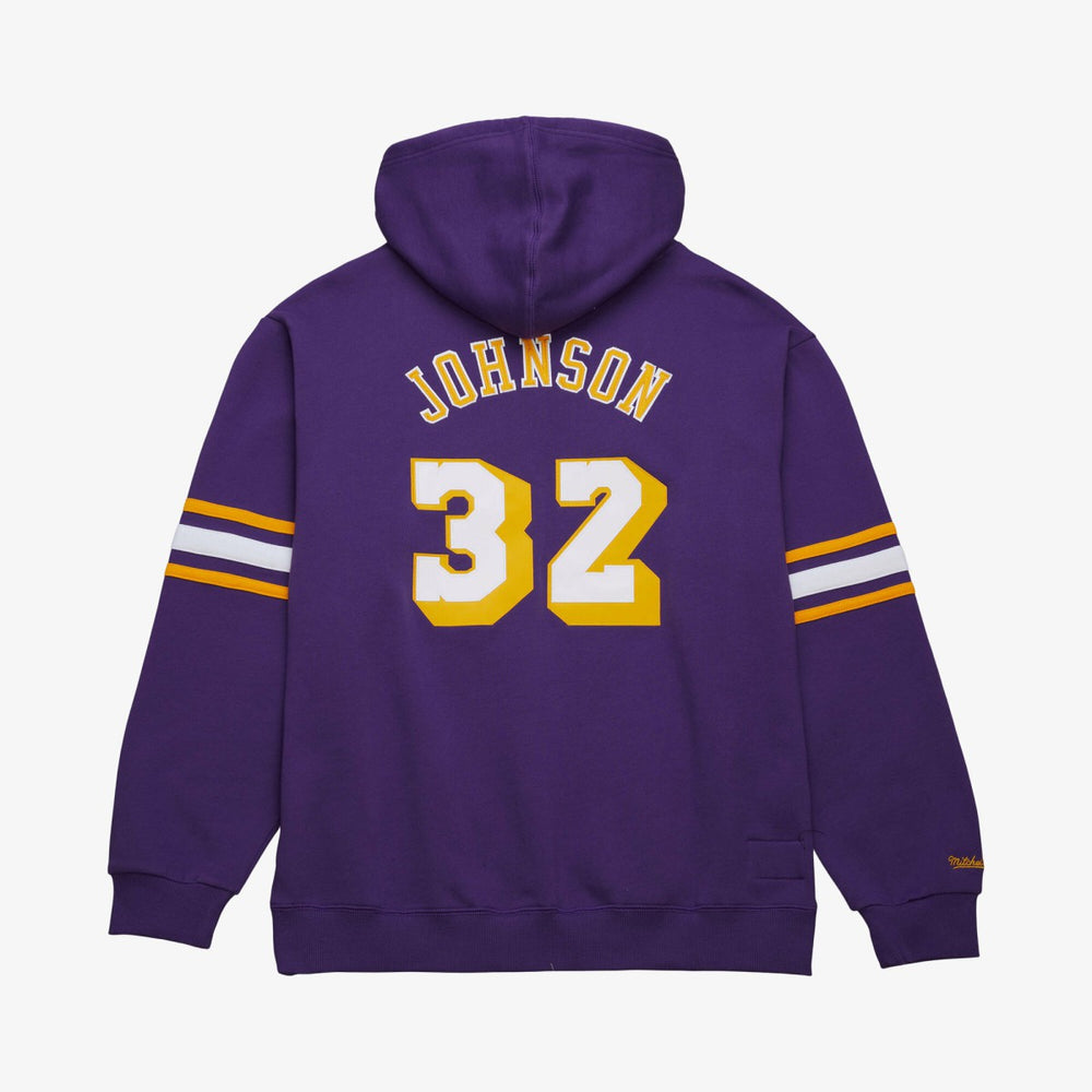 Magic Johnson Los Angeles Lakers Name & Number Hoodie Purple