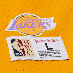 Shaquille O'Neal Los Angeles Lakers Mesh Name & Number Short Sleeve Hoodie Gold