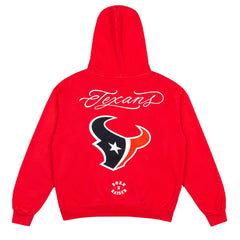 Houston Texans Born x Raised Unisex Fine Line Hoodie Red