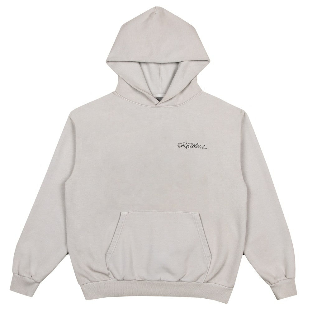 Las Vegas Raiders Born x Raised Unisex Fine Line Hoodie Silver