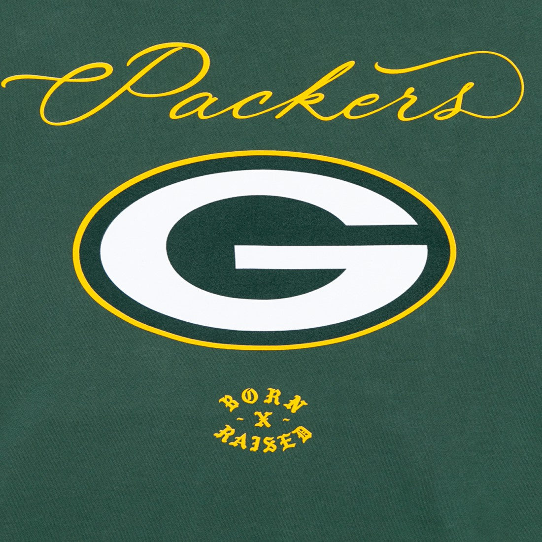 Green Bay Packers Born x Raised Unisex Fine Line Hoodie Green