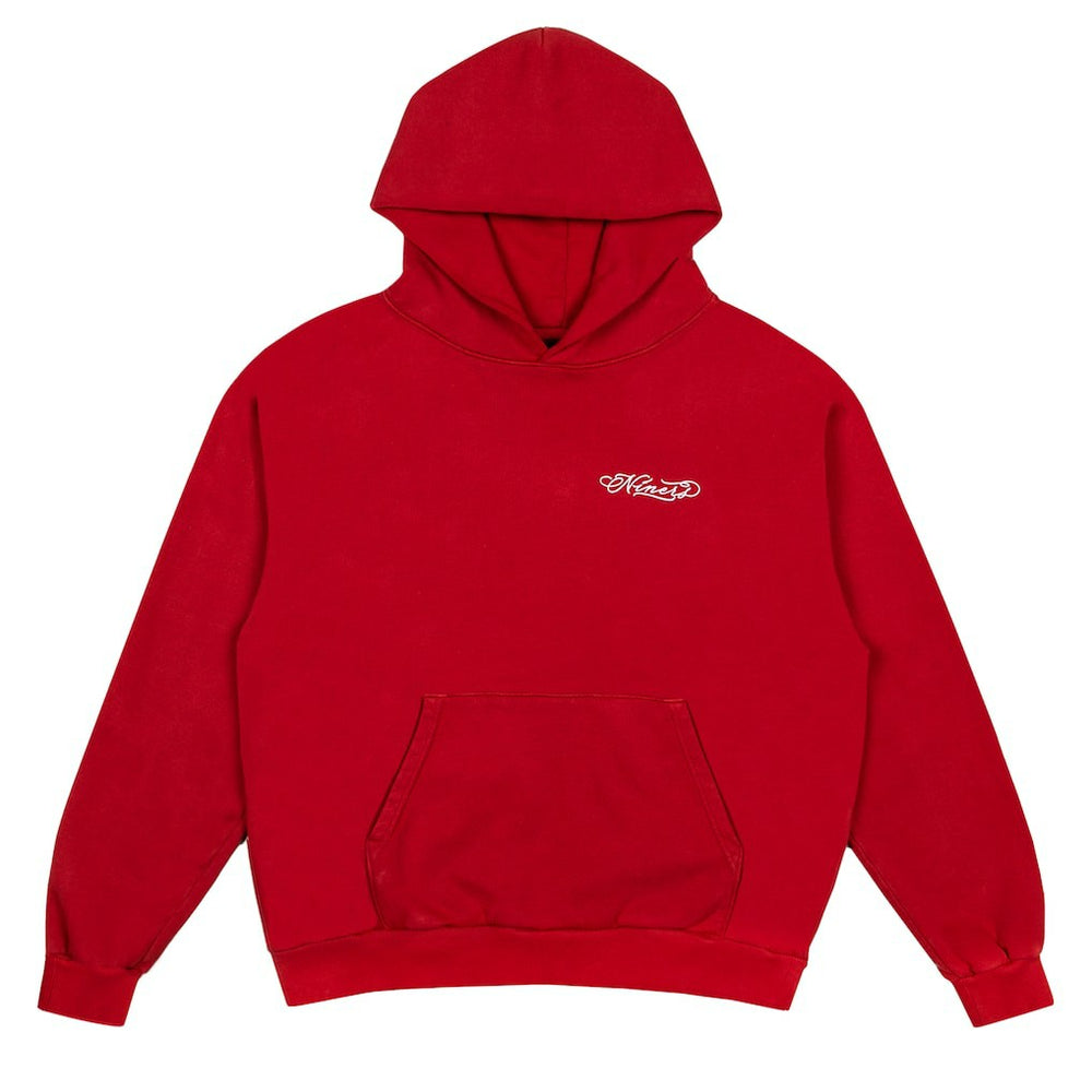 San Francisco 49ers Born x Raised Unisex Fine Line Hoodie Scarlet