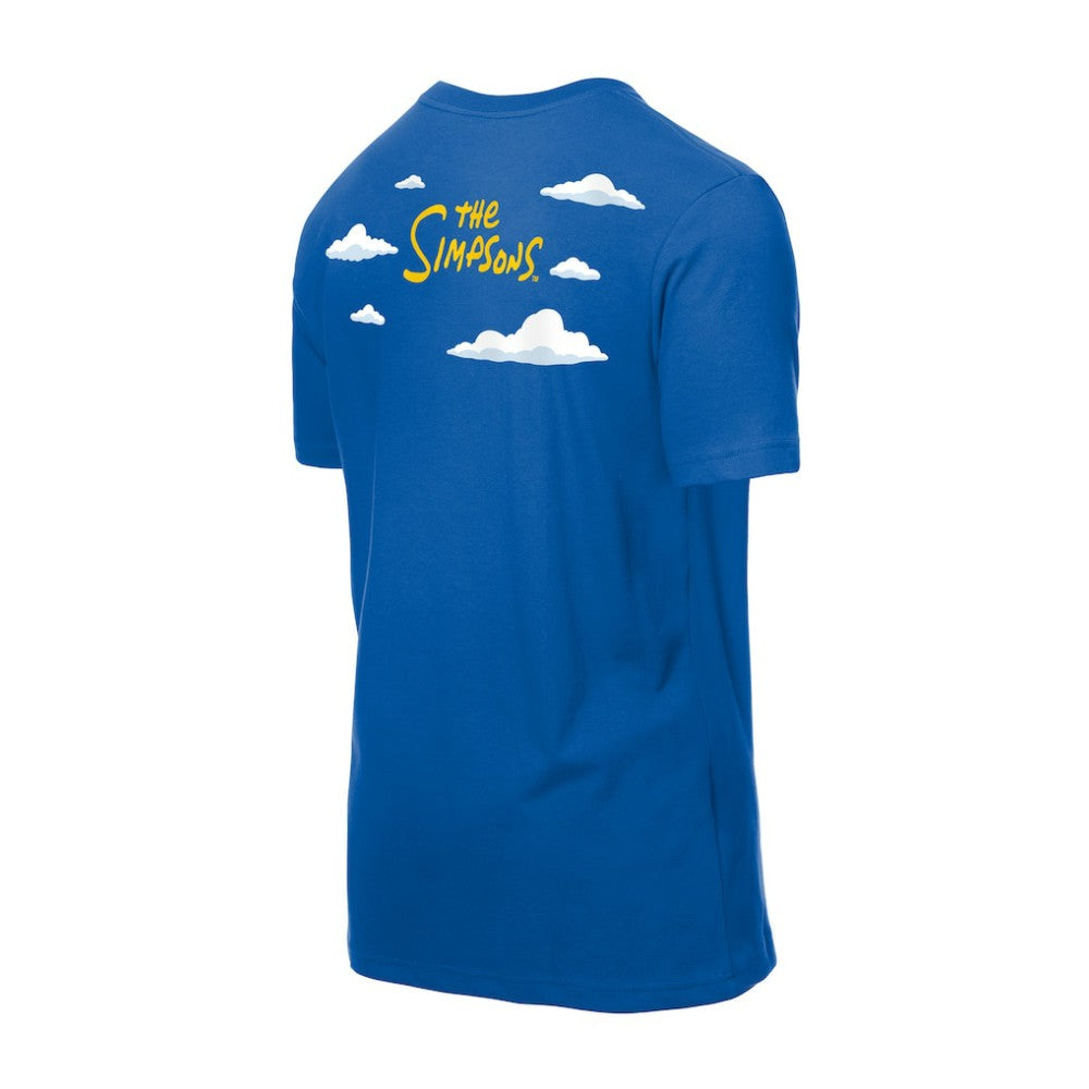 Toronto Blue Jays New Era MLB x Simpsons 2026 Collab Clouds T-Shirt - Royal T-shirts