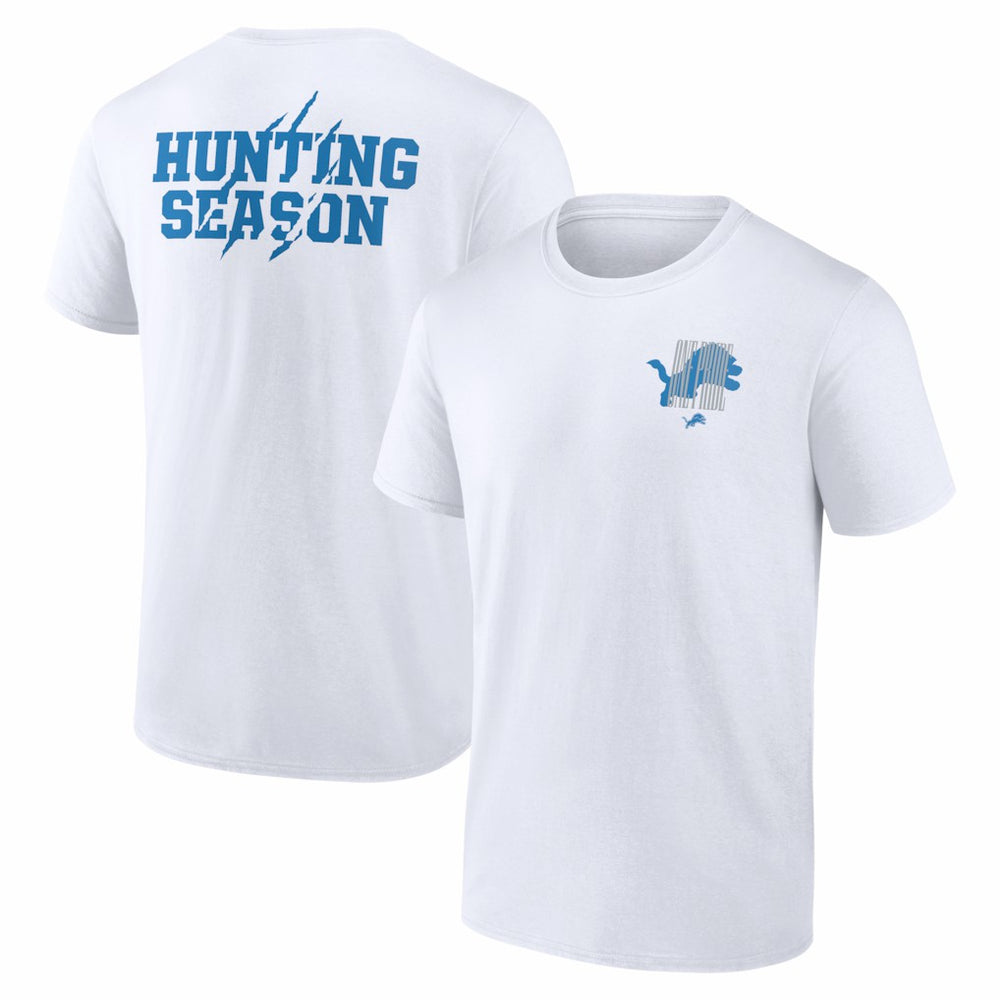Detroit Lions Hunting Season T-Shirt White