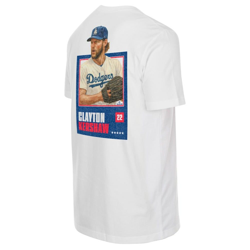 Clayton Kershaw Los Angeles Dodgers New Era Thank You Kersh T-Shirt - White T-shirts