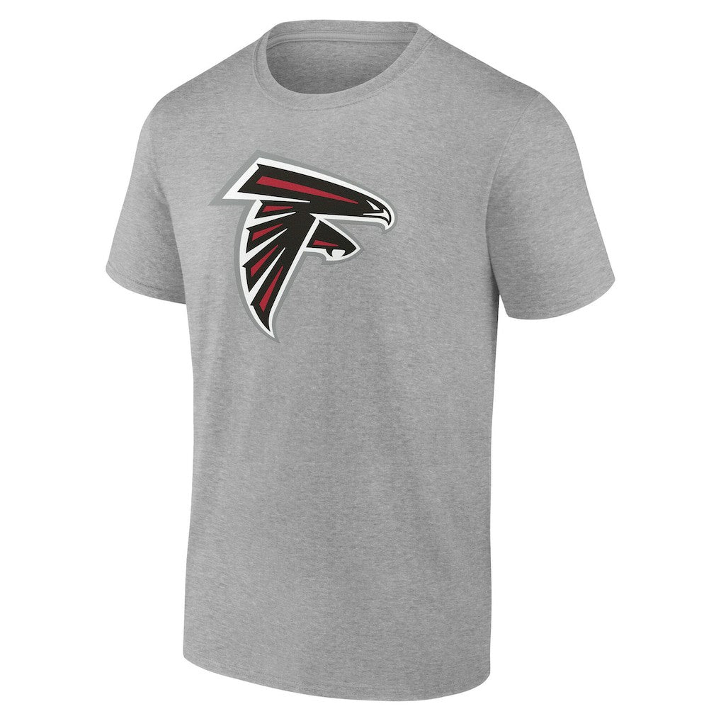 Atlanta Falcons Team Authentic Personalized Name & Number T-Shirt Gray