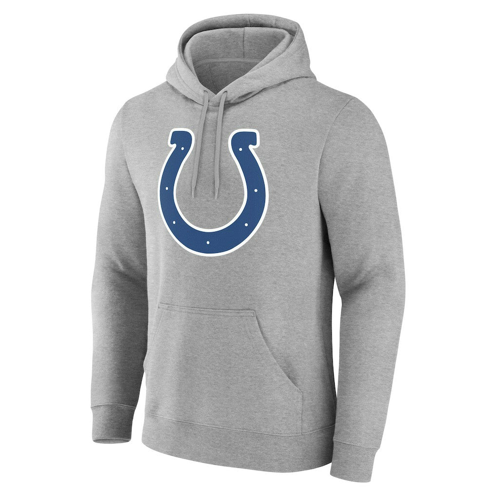 Indianapolis Colts Team Authentic Personalized Name & Number Hoodie Gray