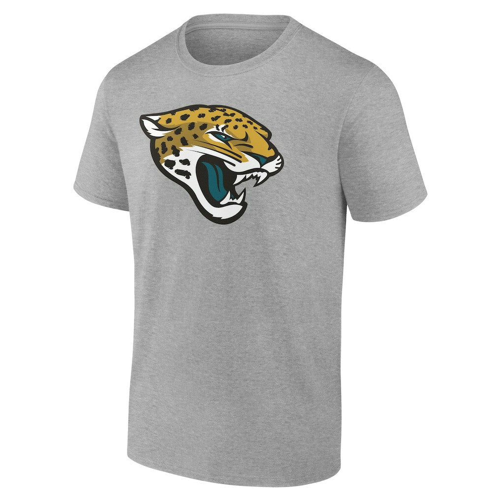 Jacksonville Jaguars Team Authentic Personalized Name & Number T-Shirt Gray