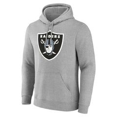 Las Vegas Raiders Team Authentic Personalized Name & Number Hoodie Gray