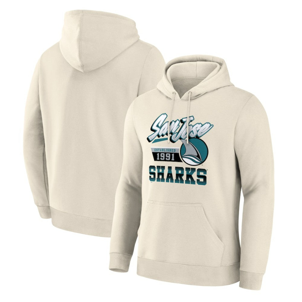 NHL San Jose Sharks Alternate Legacy Hoodie - Cream