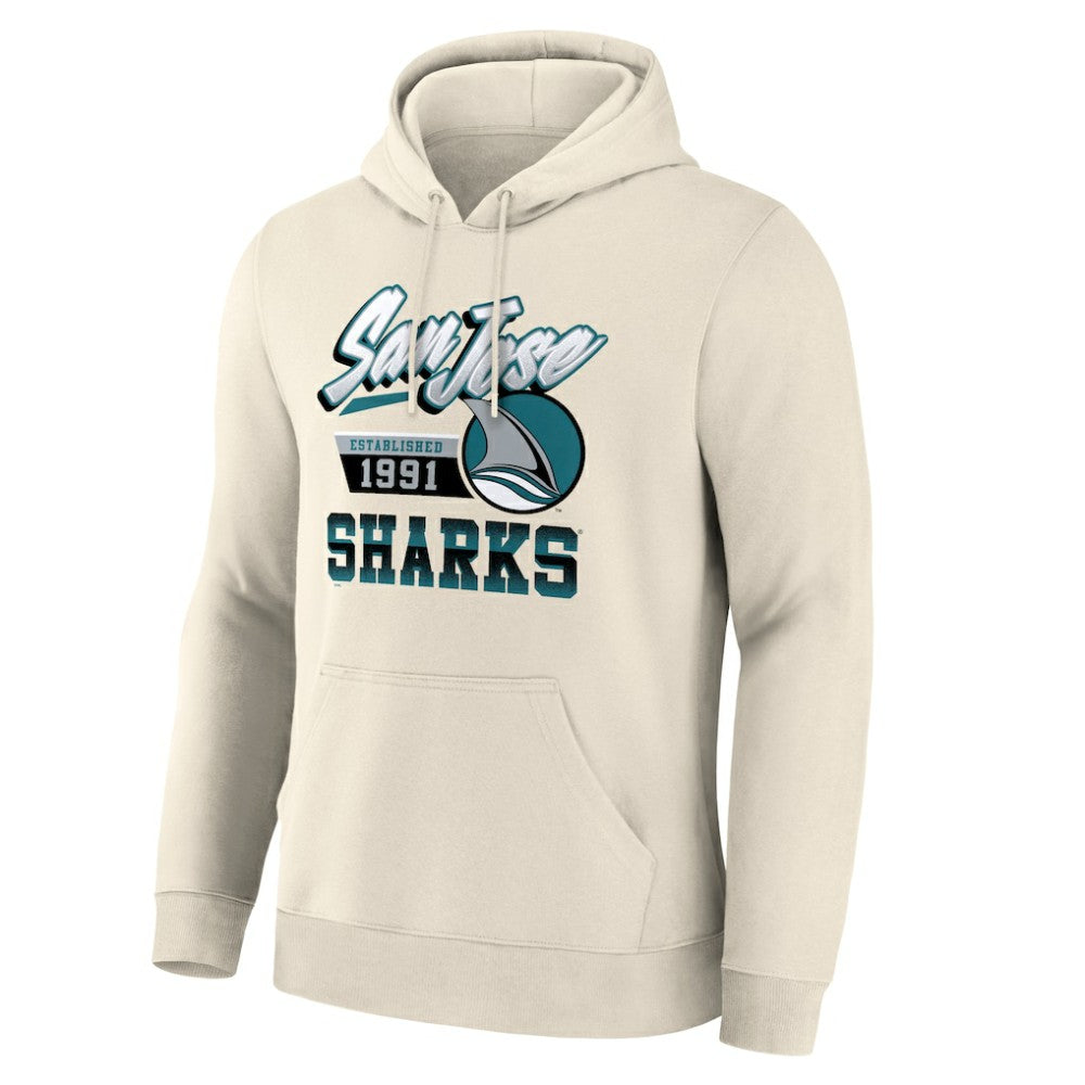NHL San Jose Sharks Alternate Legacy Hoodie - Cream