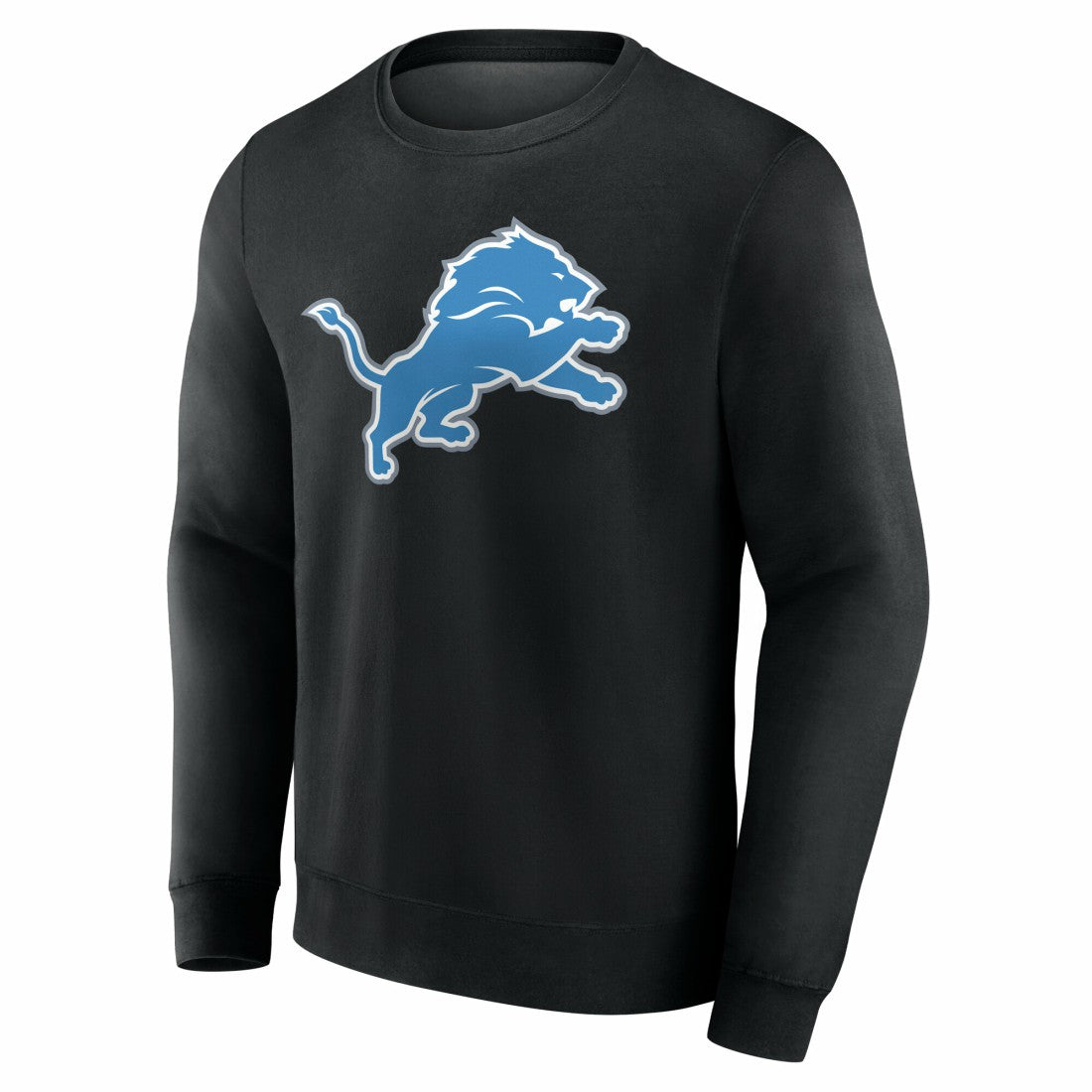 Detroit Lions Team Authentic Personalized Name & Number Sweatshirt Black