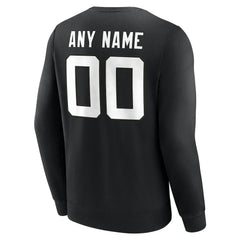 Jacksonville Jaguars Team Authentic Personalized Name & Number Sweatshirt Black