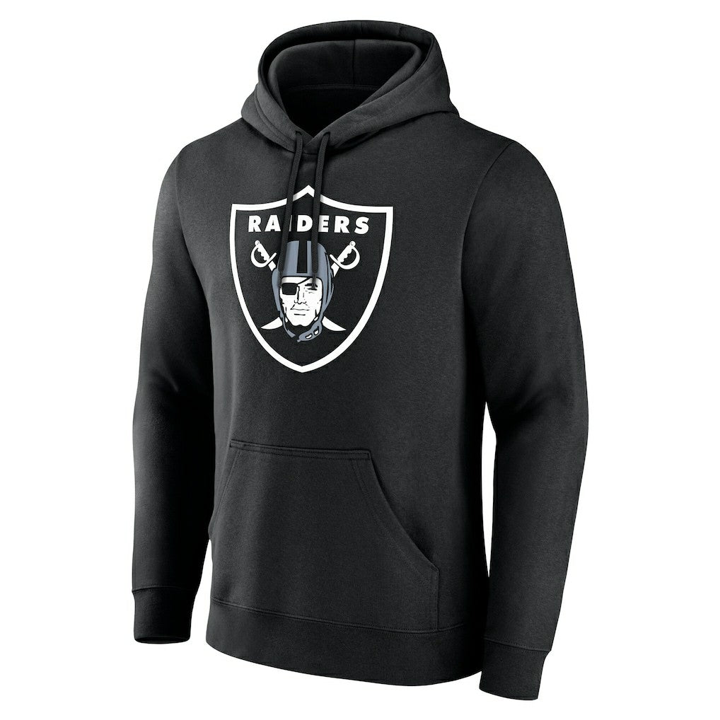 Las Vegas Raiders Team Authentic Personalized Name & Number Hoodie Black