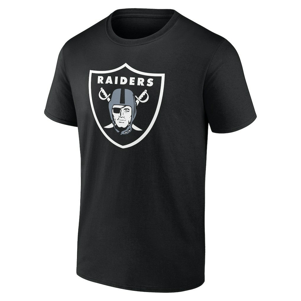 Las Vegas Raiders Team Authentic Personalized Name & Number T-Shirt Black