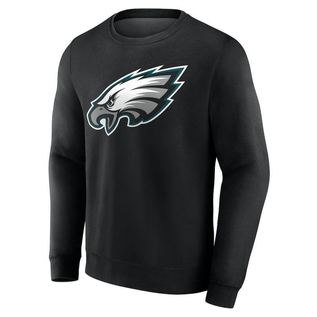 Philadelphia Eagles Team Authentic Personalized Name & Number Sweatshirt Black