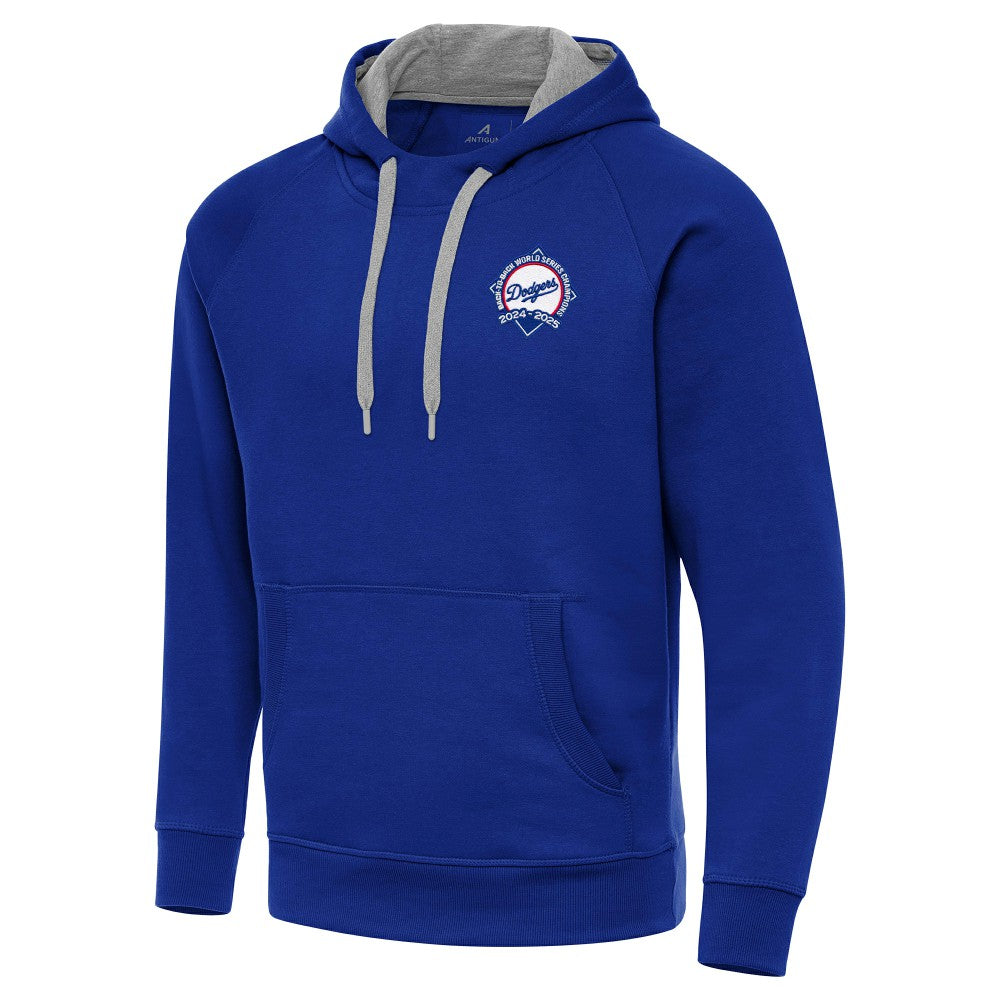 Los Angeles Dodgers Antigua Back-to-Back World Series Champions Victory Hoodie - Royal Hoodies